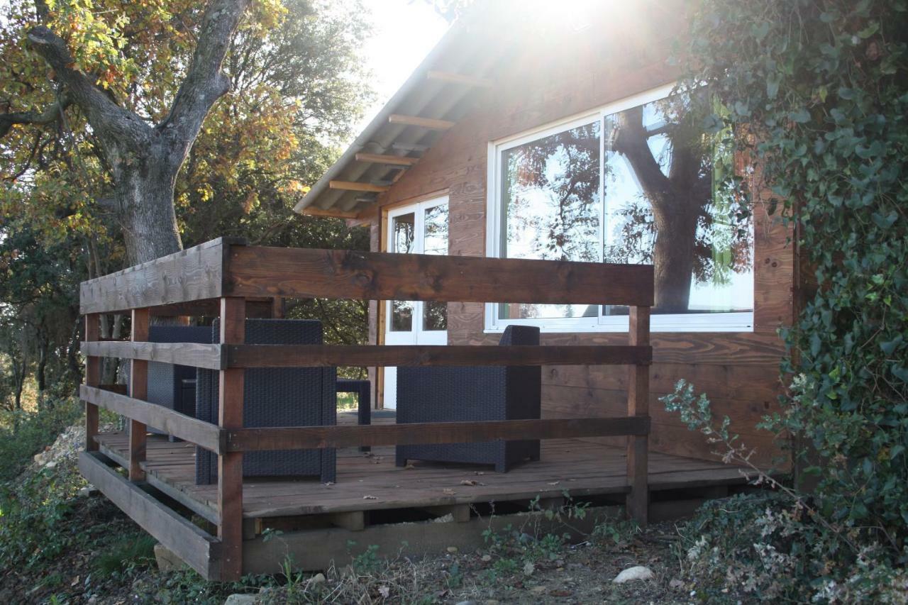 Les Chalets En Cevennes Saint-Christol-les-Ales Luaran gambar