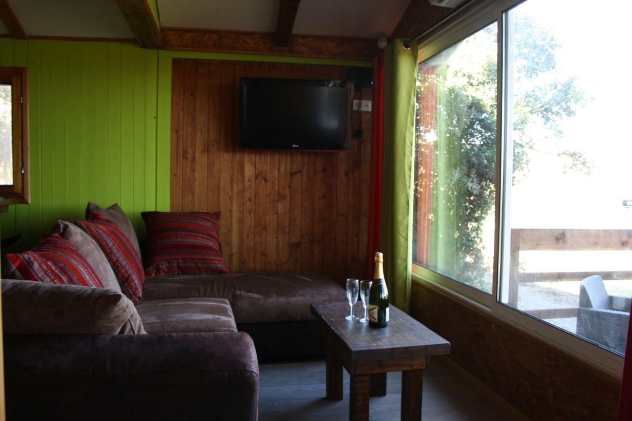 Les Chalets En Cevennes Saint-Christol-les-Ales Luaran gambar