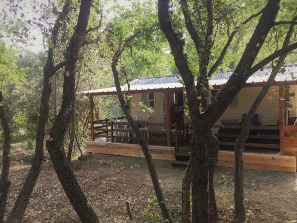 Les Chalets En Cevennes Saint-Christol-les-Ales Luaran gambar